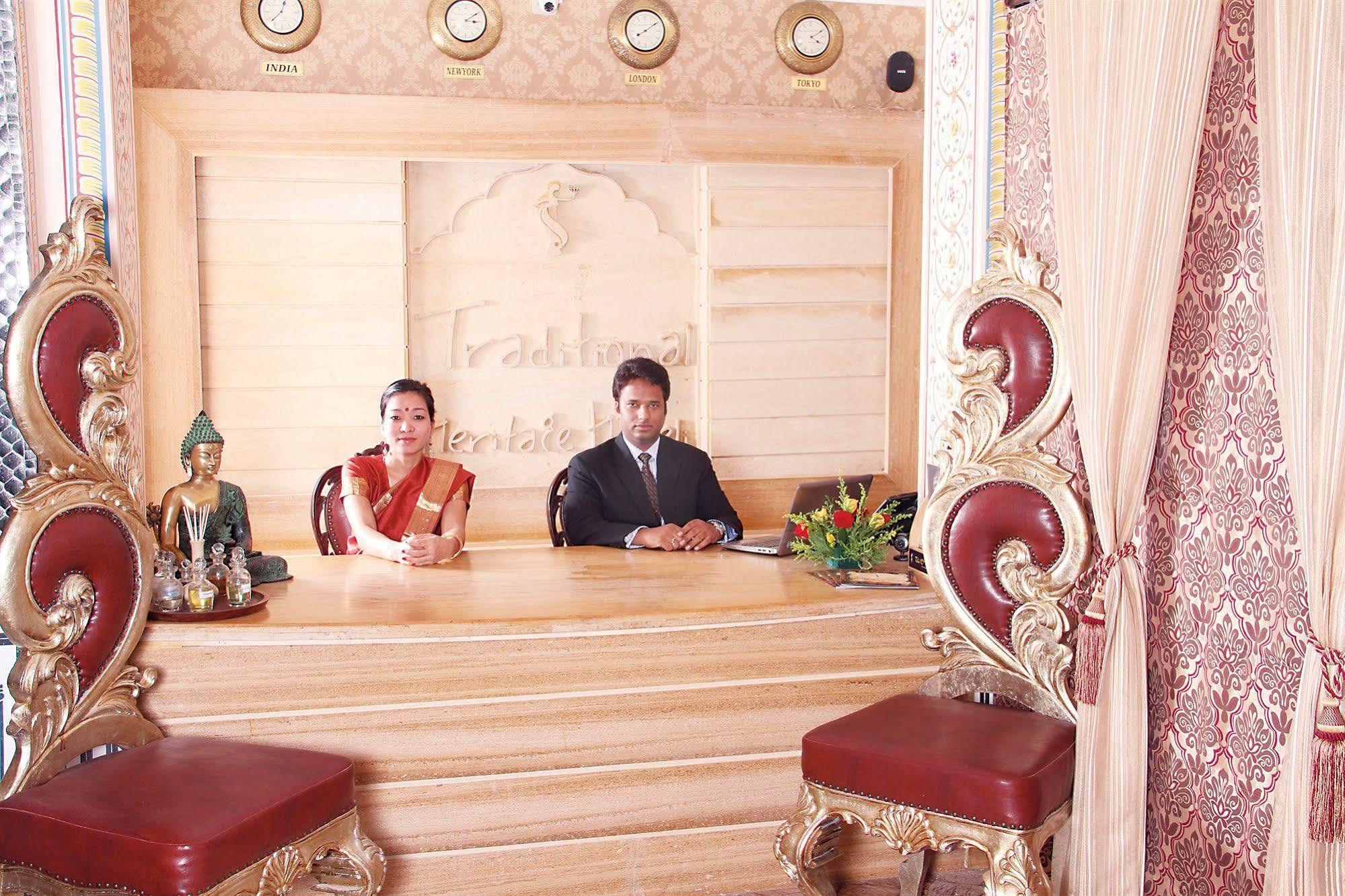 Welcomheritage Traditional Haveli Jaipur Luaran gambar